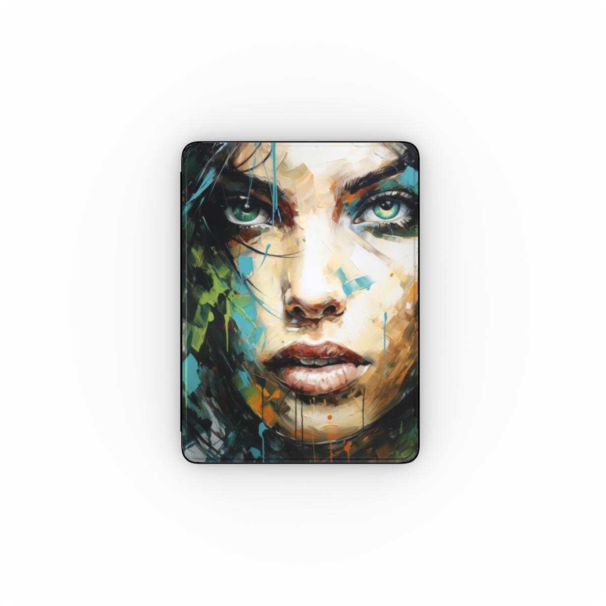 Abstract Portrait iPad Case