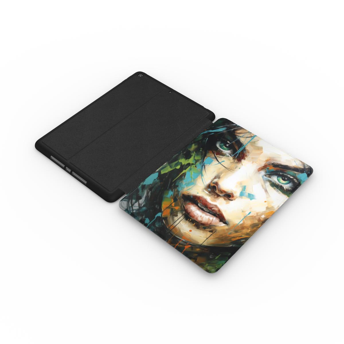 Abstract Portrait iPad Case