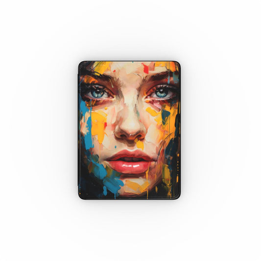 Abstract Portrait iPad Case