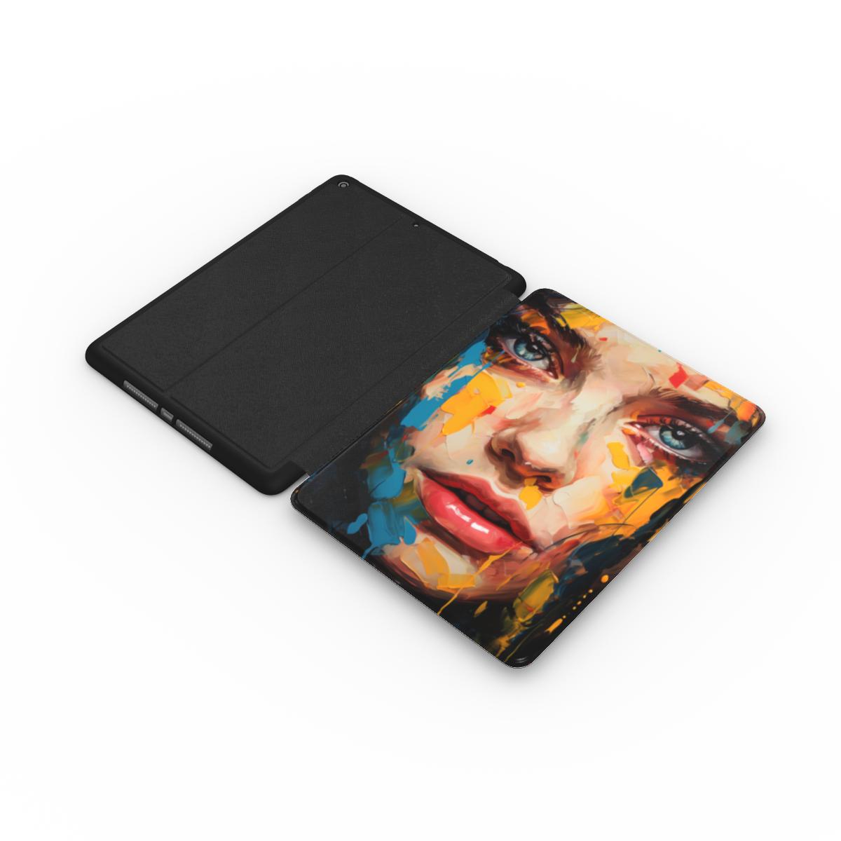 Abstract Portrait iPad Case