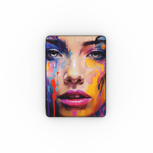 Abstract Portrait iPad Case