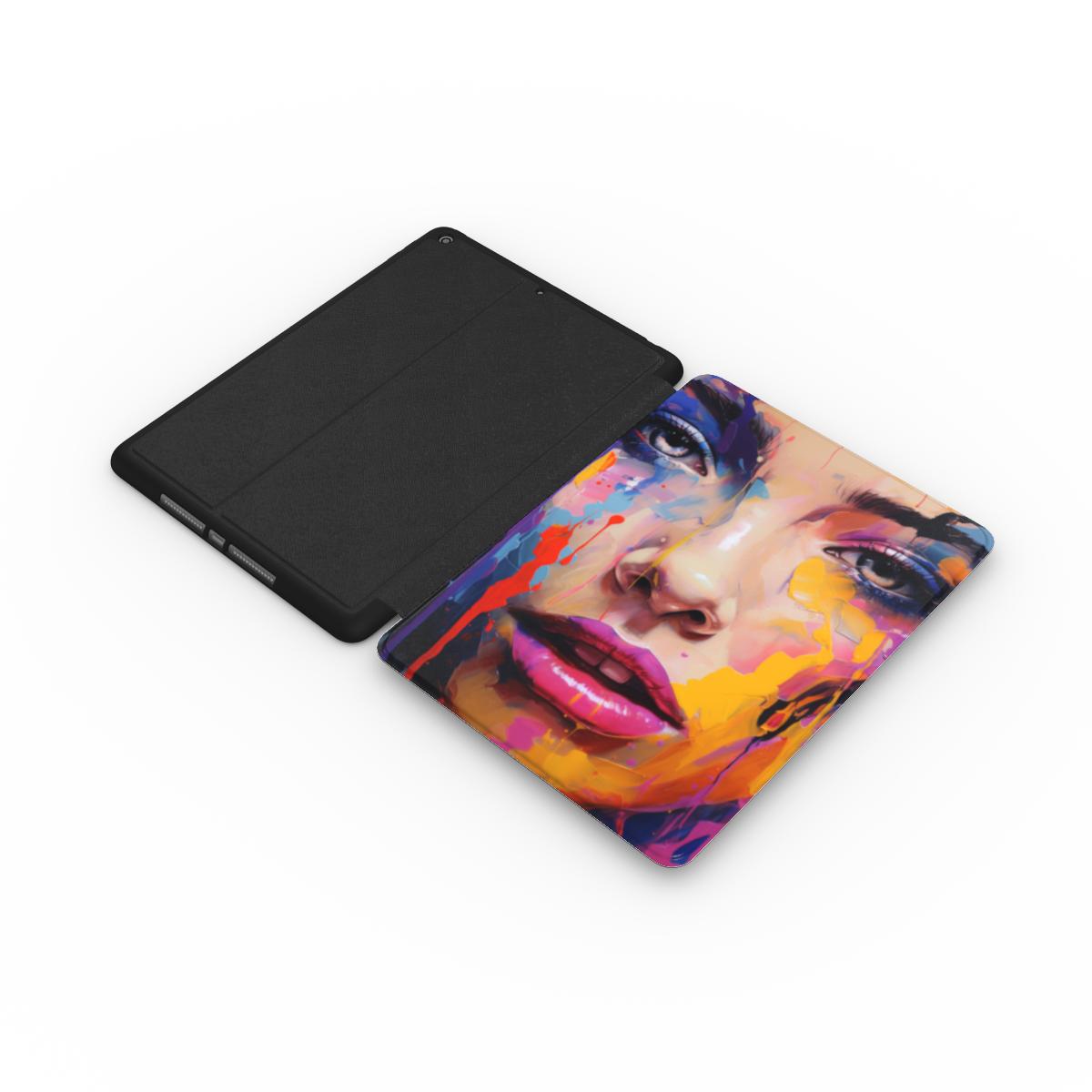 Abstract Portrait iPad Case