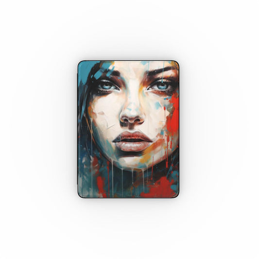 Abstract Portrait iPad Case