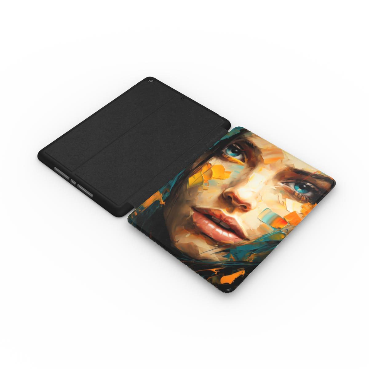 Abstract Portrait iPad Case