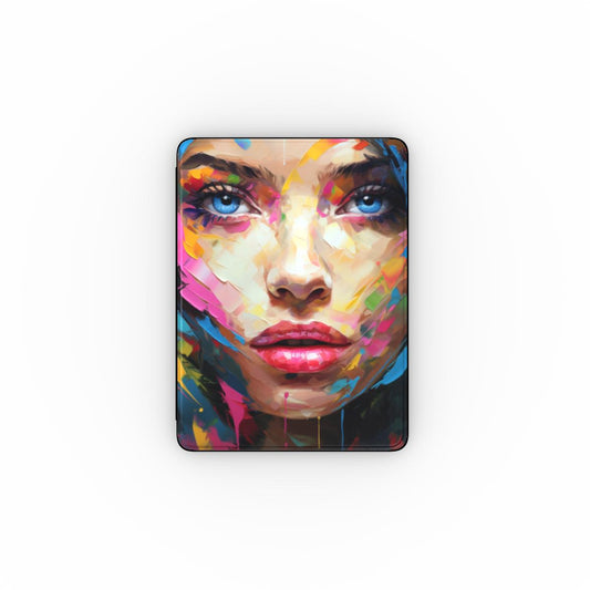 Abstract Portrait iPad Case