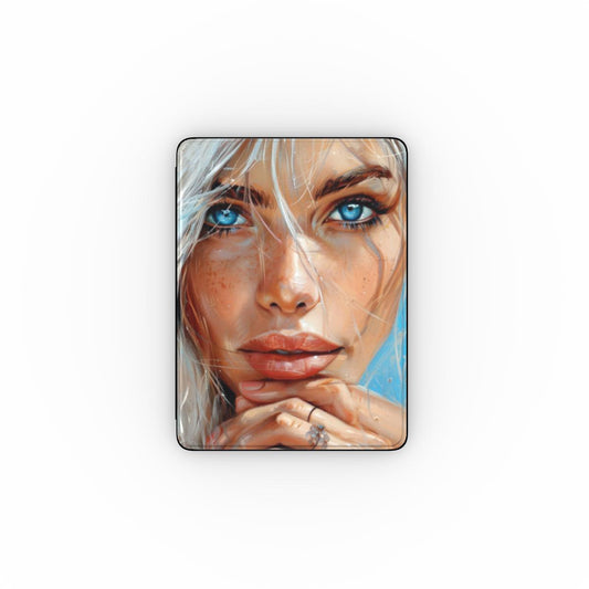 Abstract Portrait iPad Case