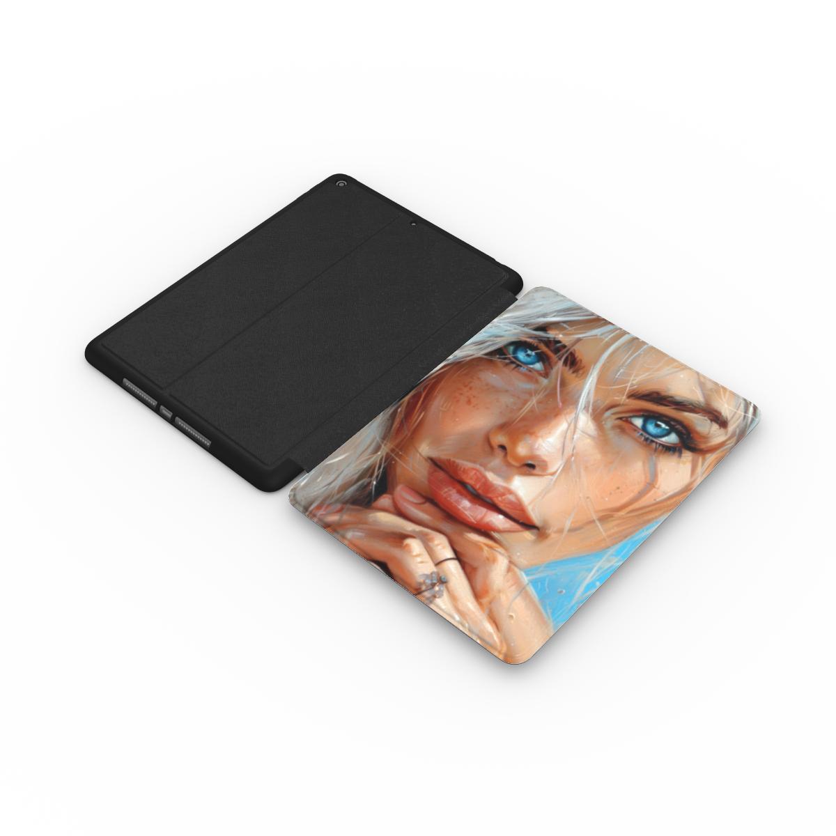 Abstract Portrait iPad Case