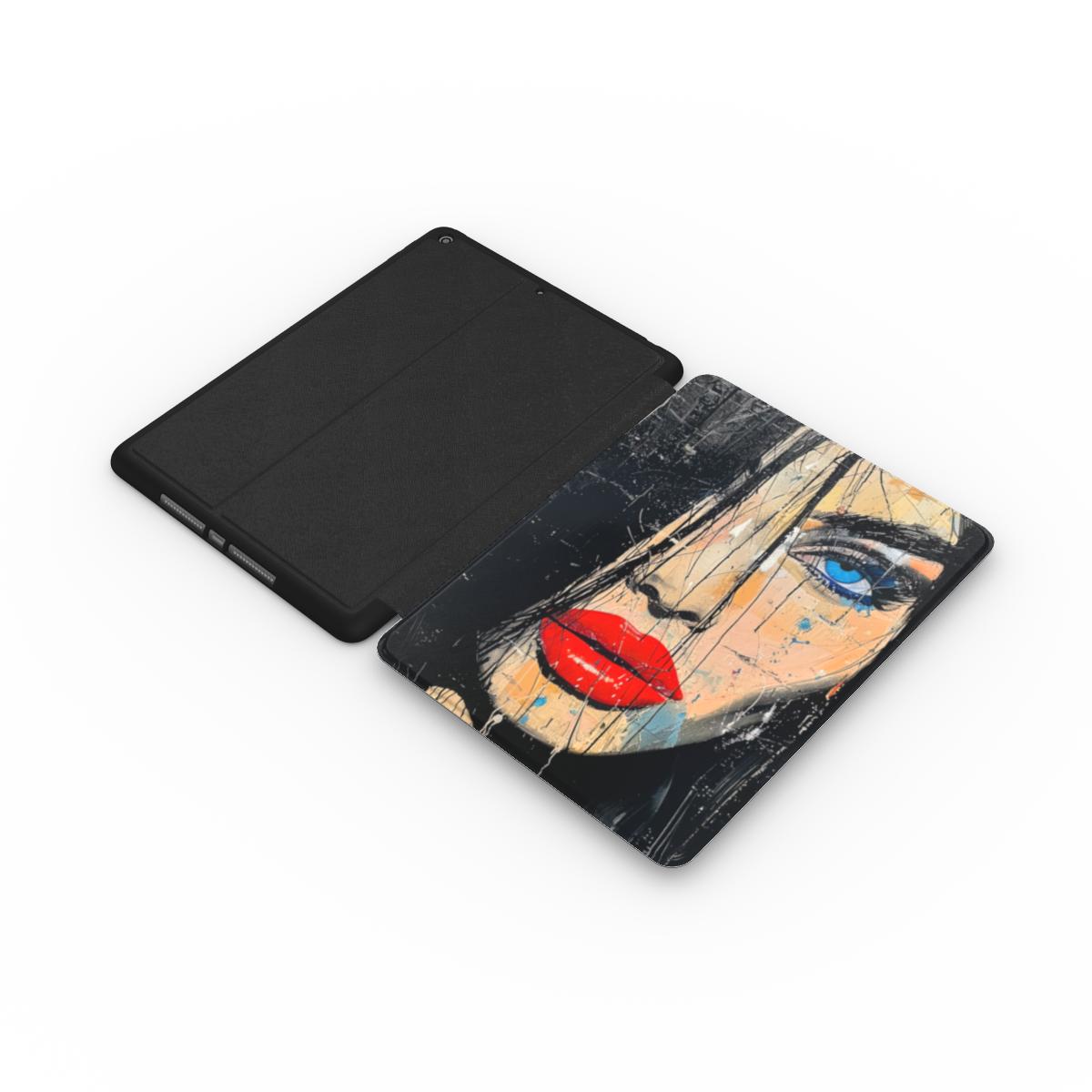 Abstract Portrait iPad Case