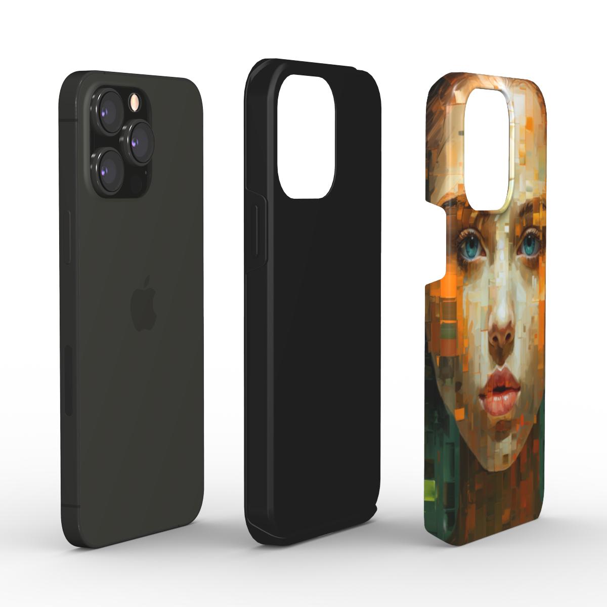 Abstract Portrait iPhone Case (MagSafe)