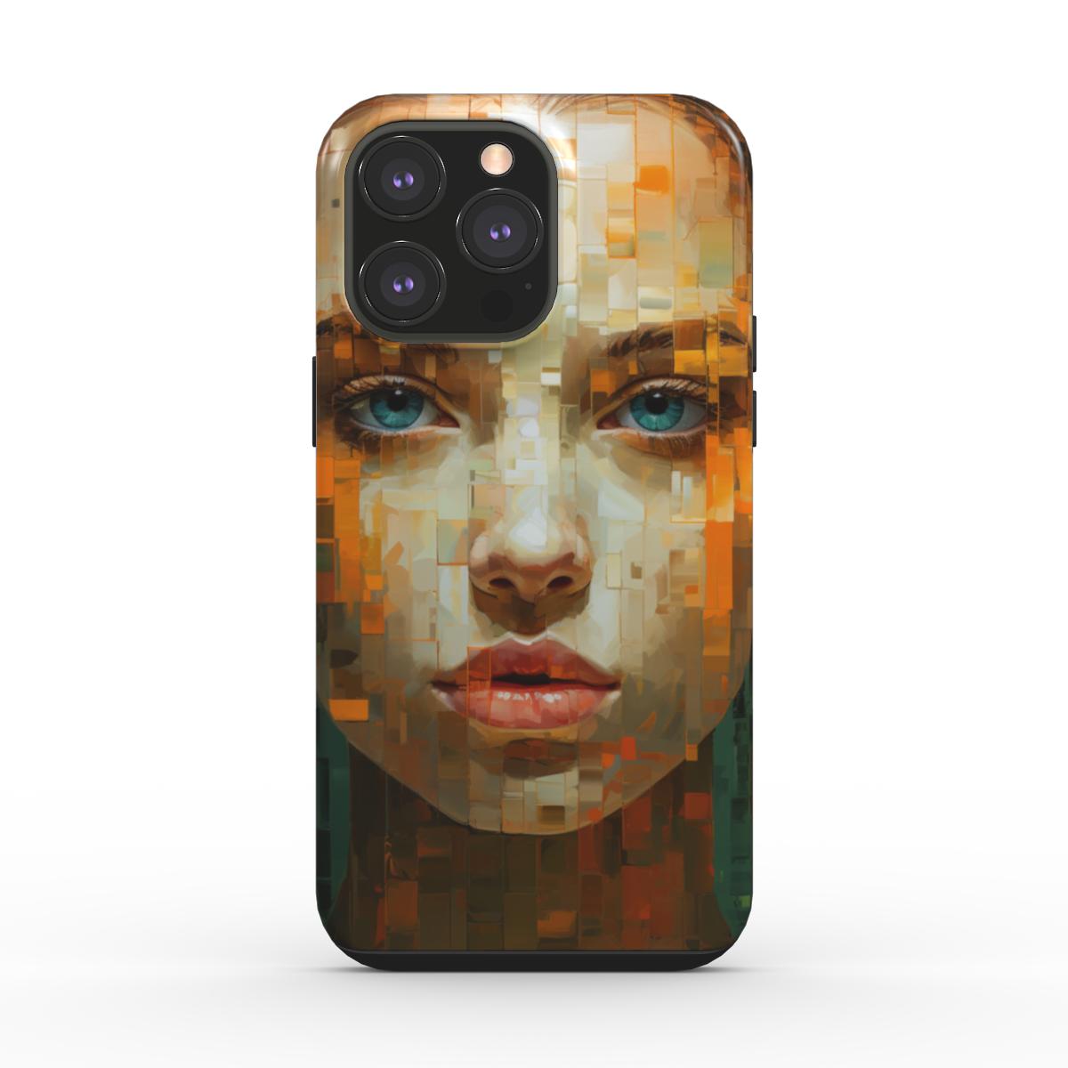 Abstract Portrait iPhone Case (MagSafe)