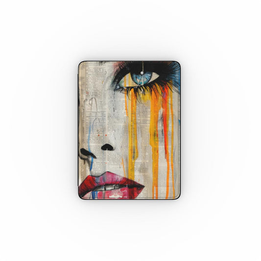 Abstract Portrait iPad Case