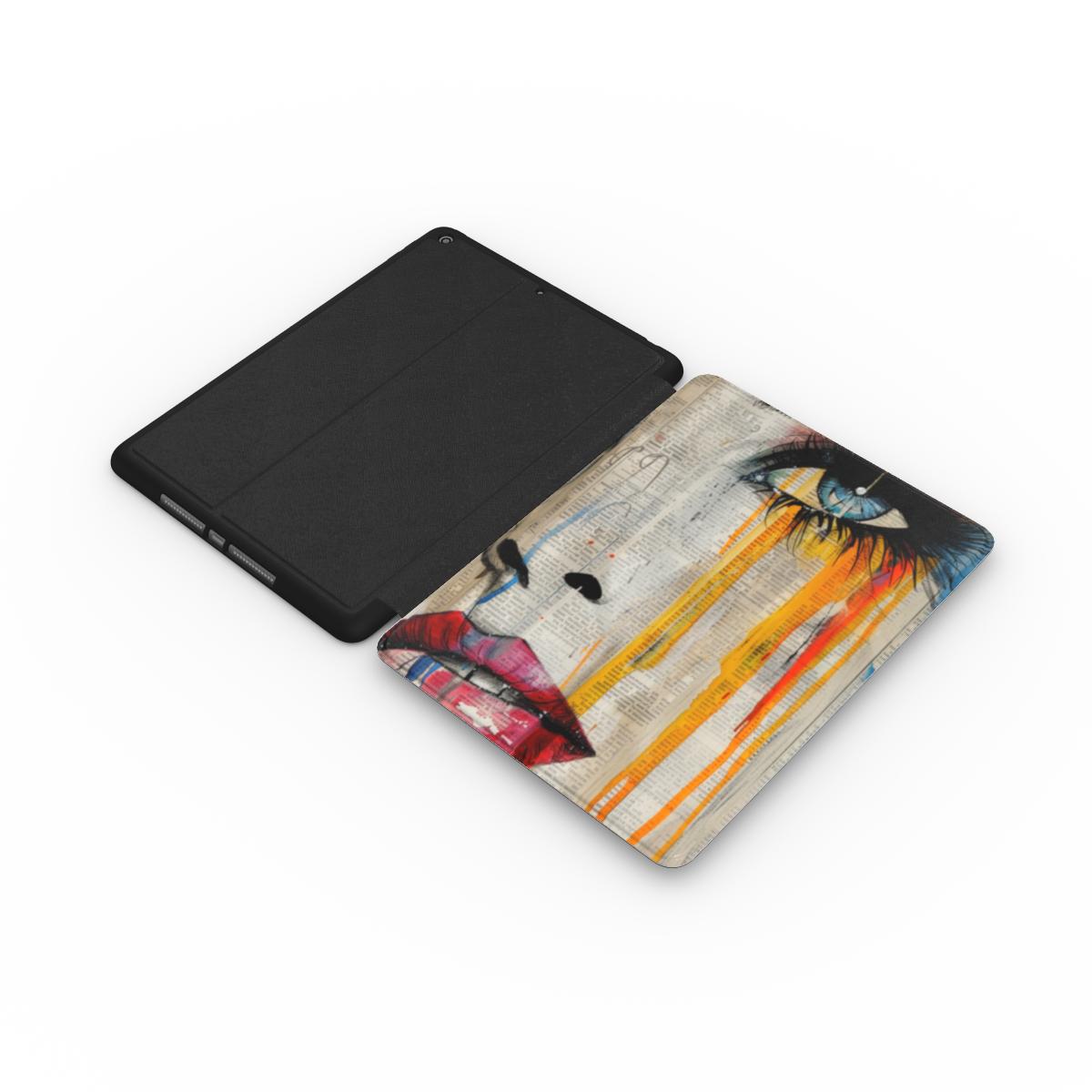 Abstract Portrait iPad Case