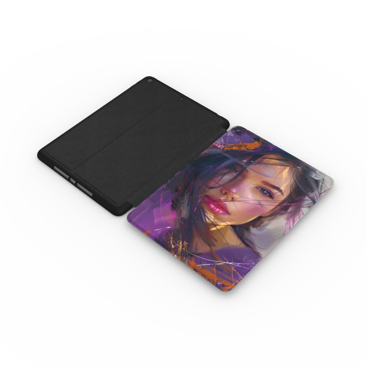 Abstract Portrait iPad Case