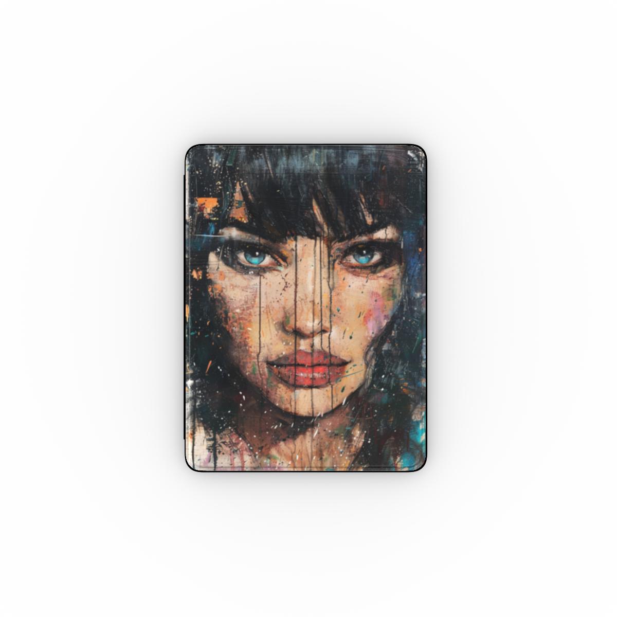 Abstract Portrait iPad Case