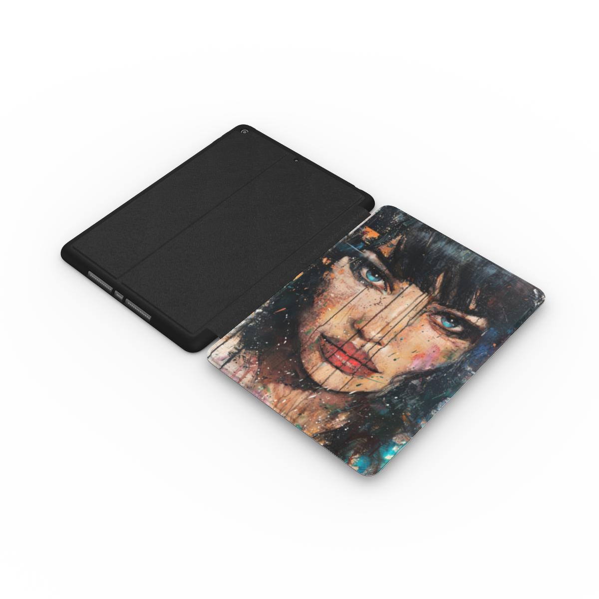 Abstract Portrait iPad Case