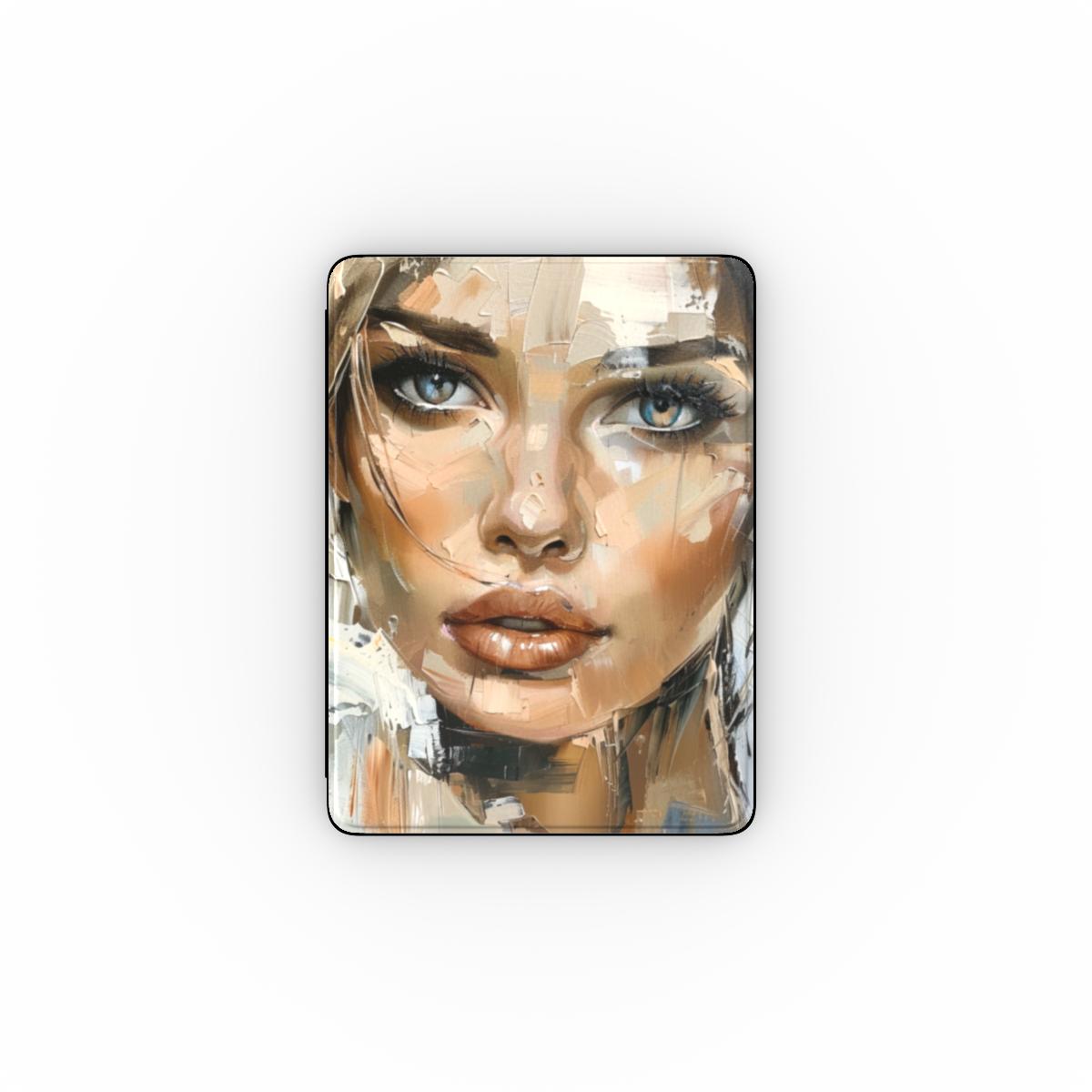 Abstract Portrait iPad Case