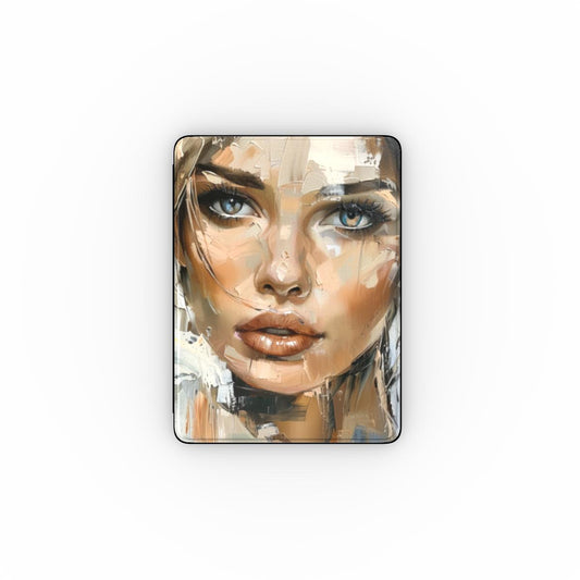 Abstract Portrait iPad Case