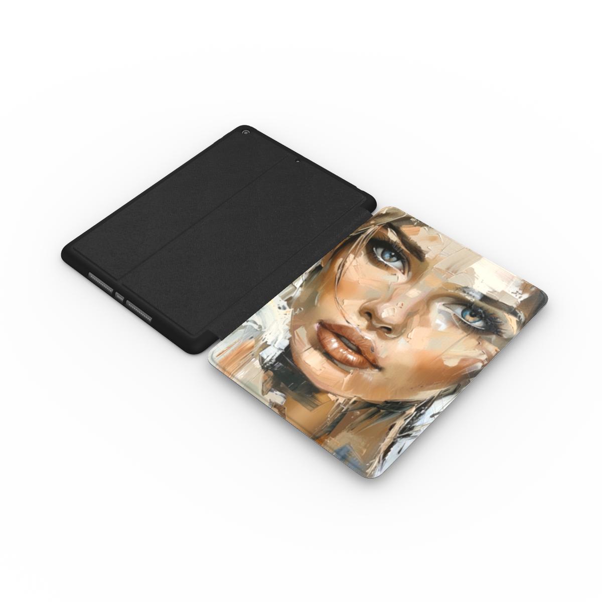 Abstract Portrait iPad Case