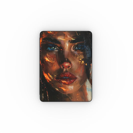 Abstract Portrait iPad Case