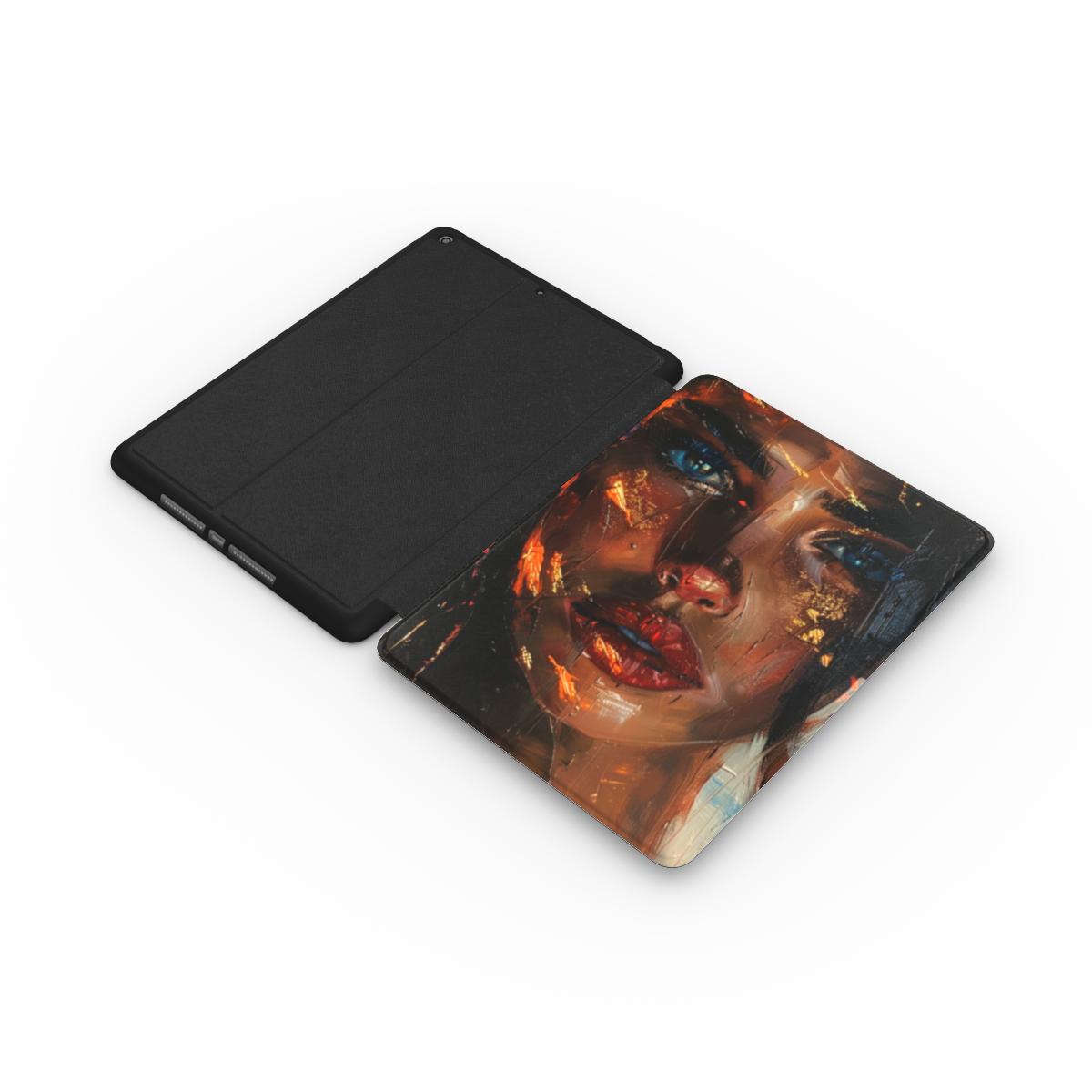 Abstract Portrait iPad Case