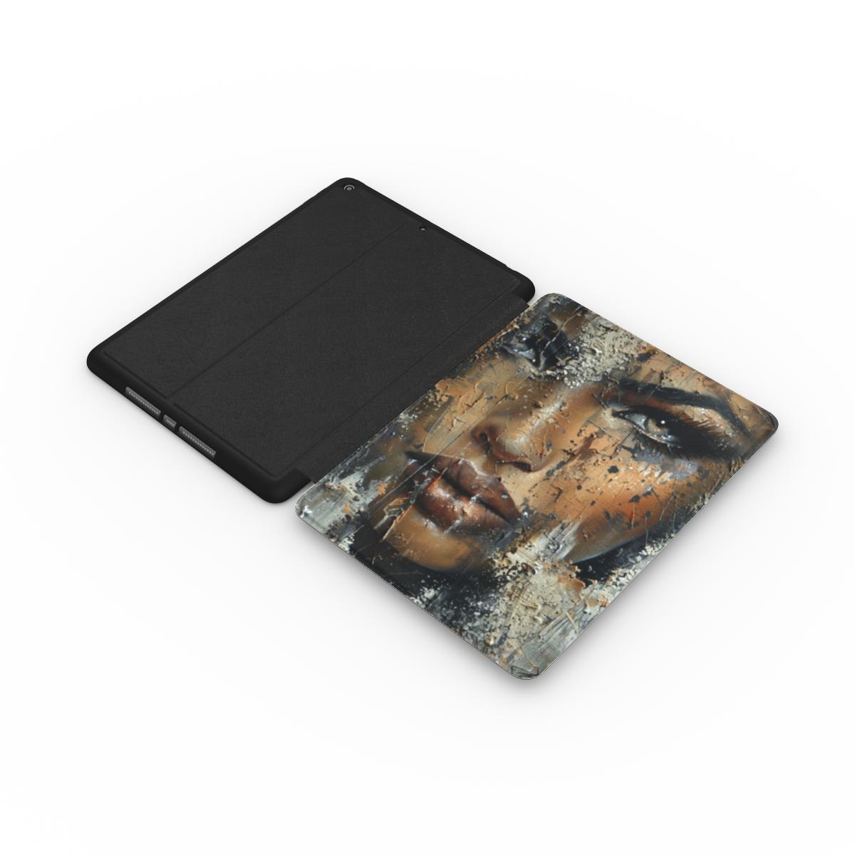 Het abstracte Hoesje van het Portret iPad