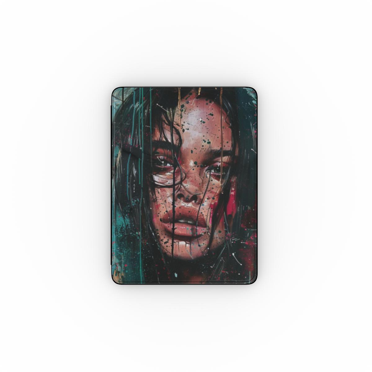 Abstract Portrait iPad Case