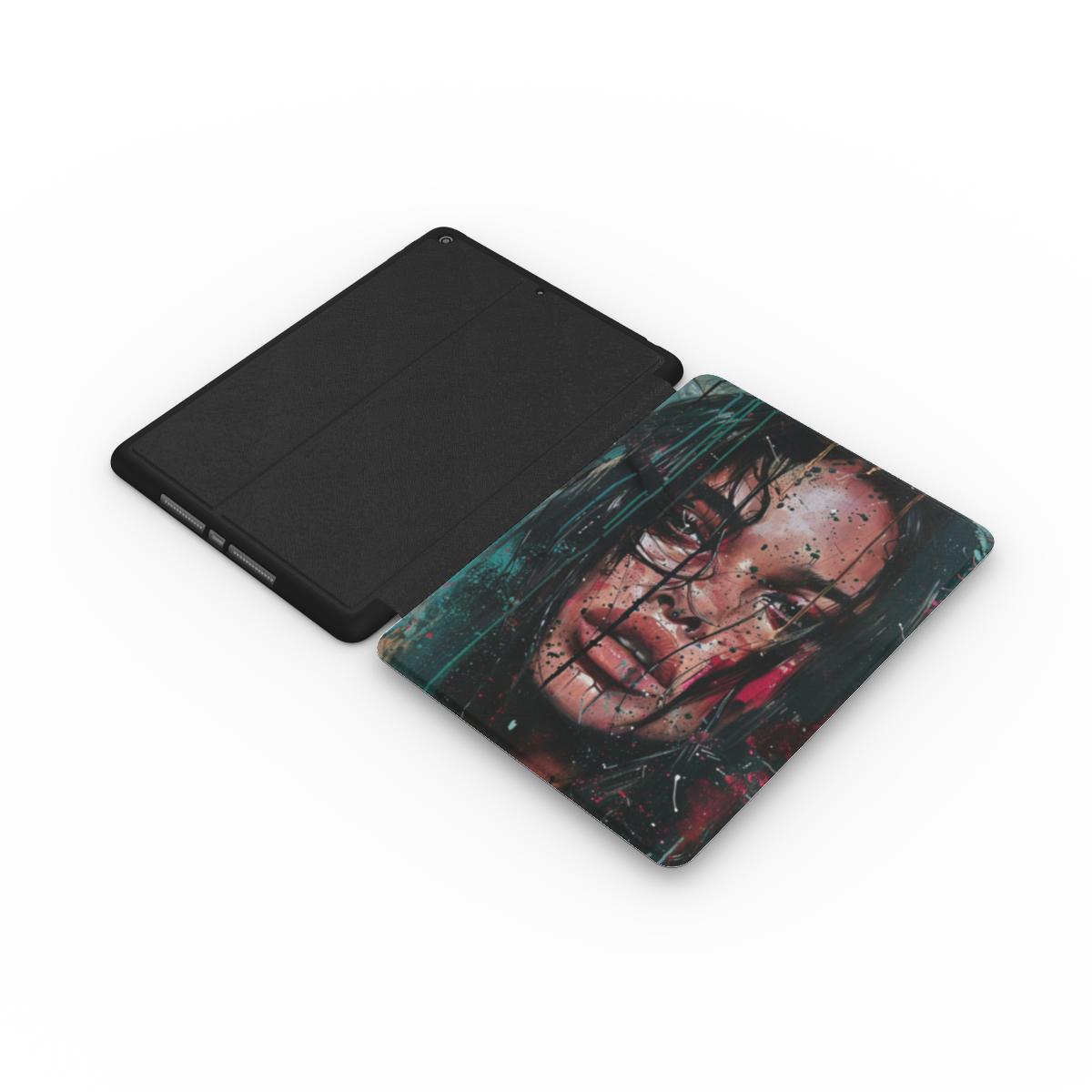 Abstract Portrait iPad Case