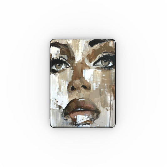 Abstract Portrait iPad Case