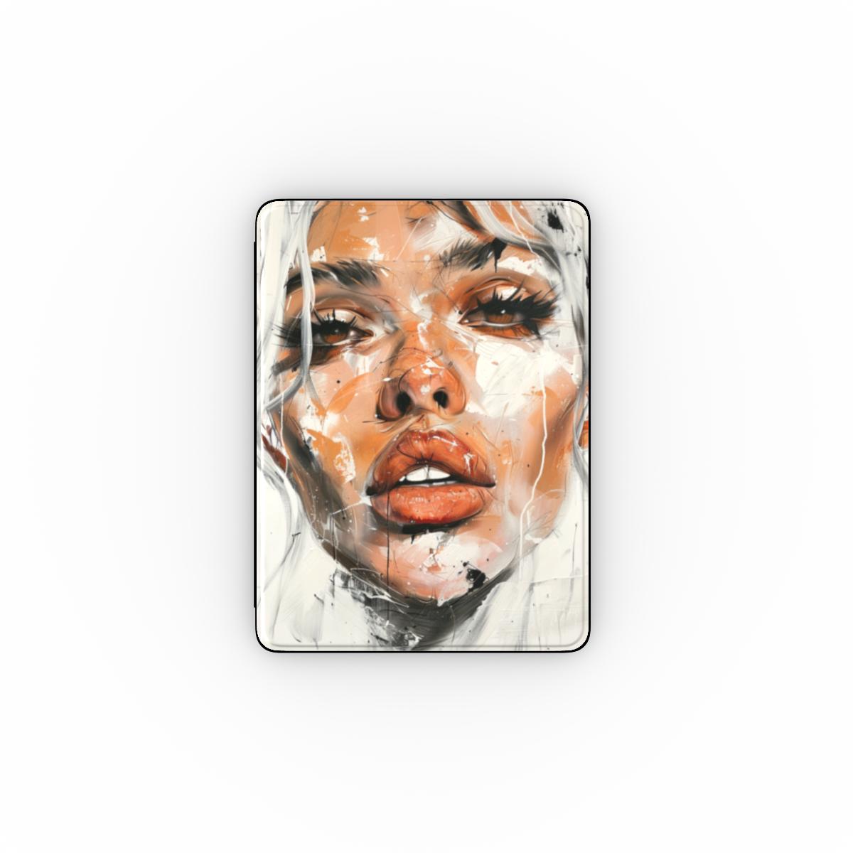 Abstract Portrait iPad Case