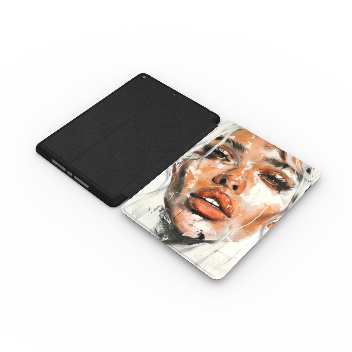 Abstract Portrait iPad Case