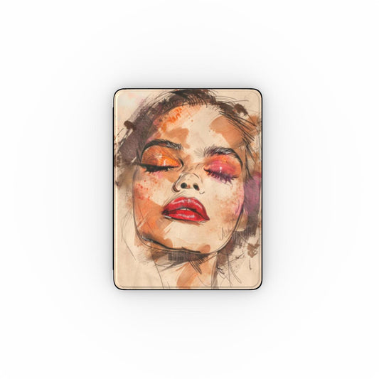 Abstract Portrait iPad Case