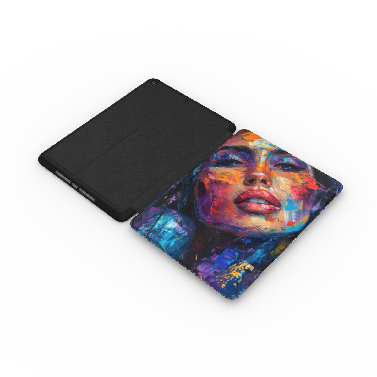 Abstract Portrait iPad Case