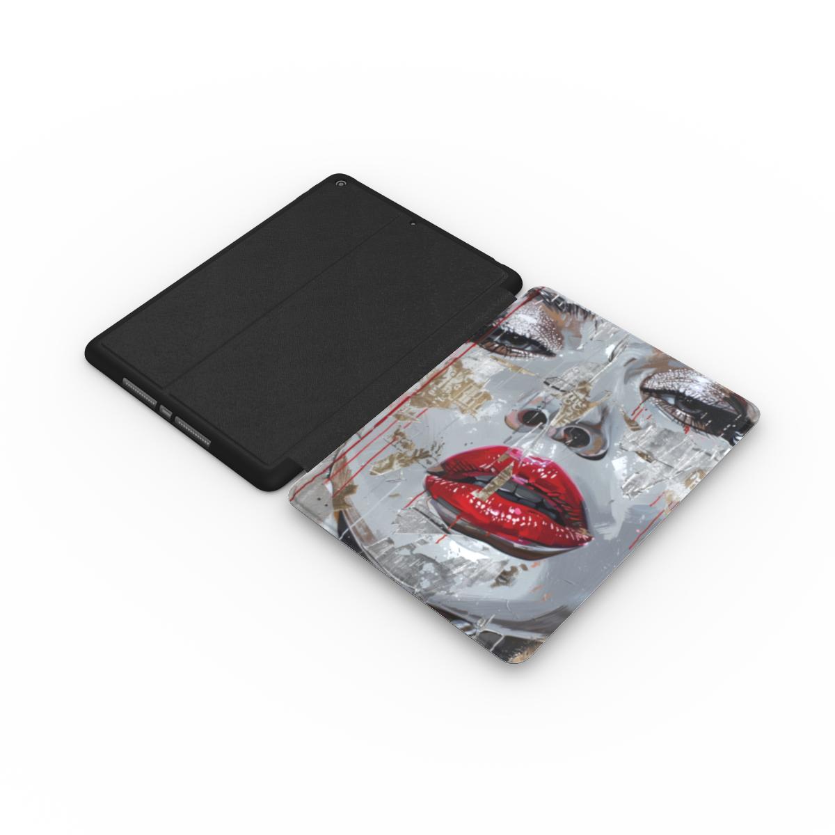 Abstract Portrait iPad Case