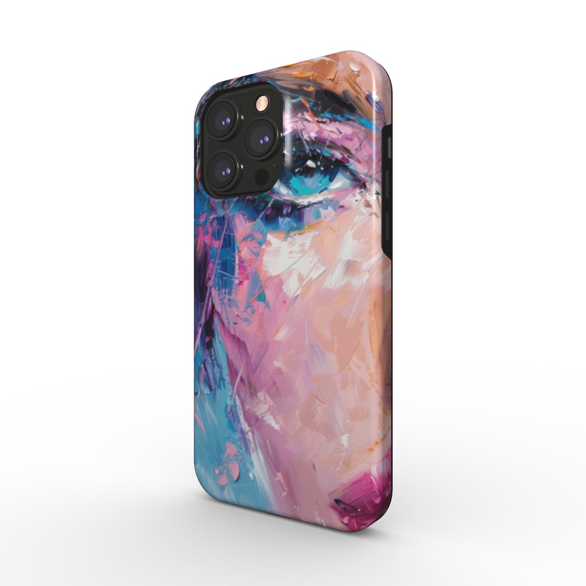 Abstract Portrait iPhone Case (MagSafe)