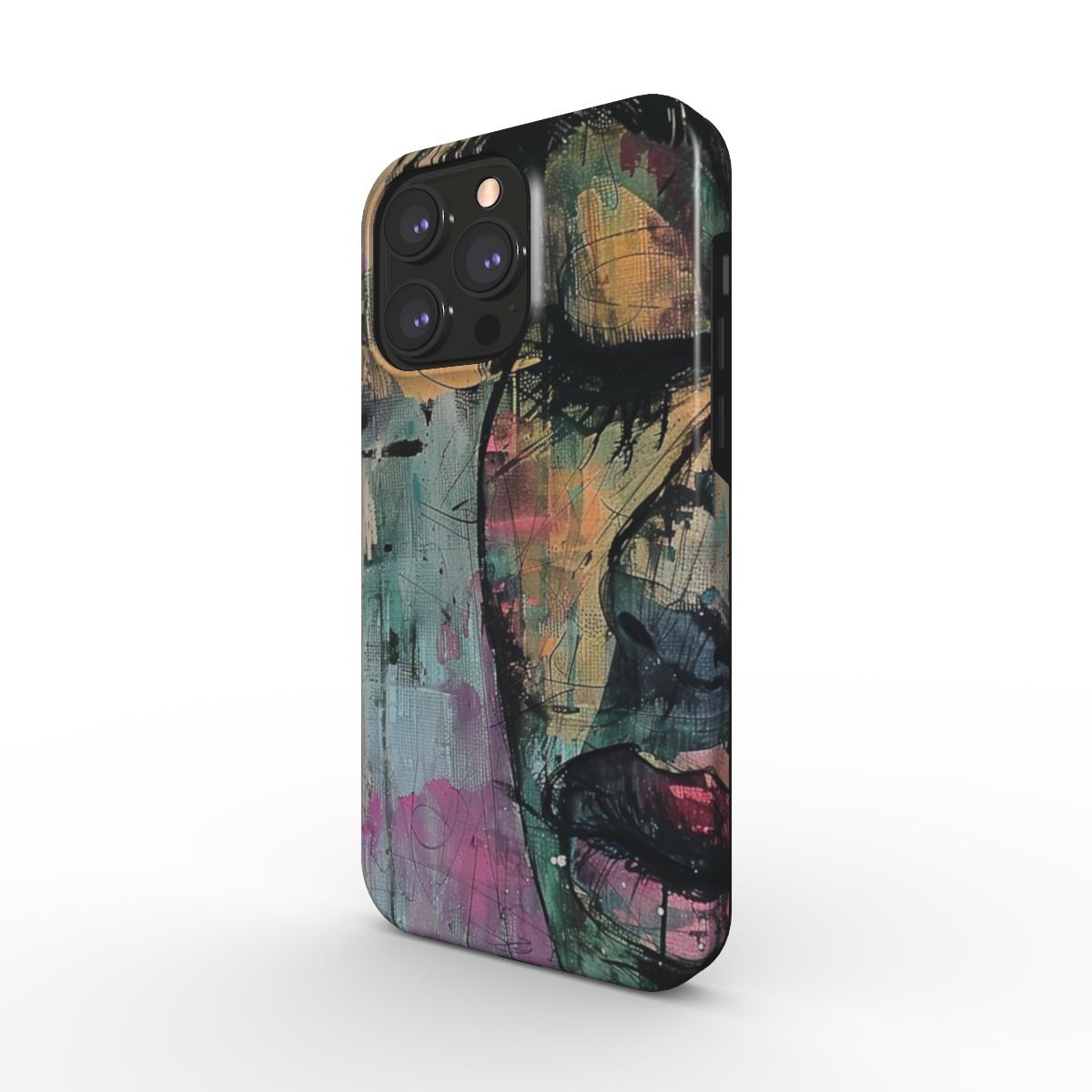 Abstract Portrait iPhone Case (MagSafe)