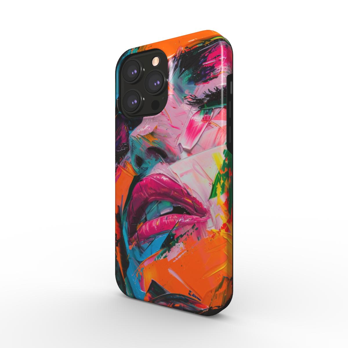 Abstract Portrait iPhone Case (MagSafe)