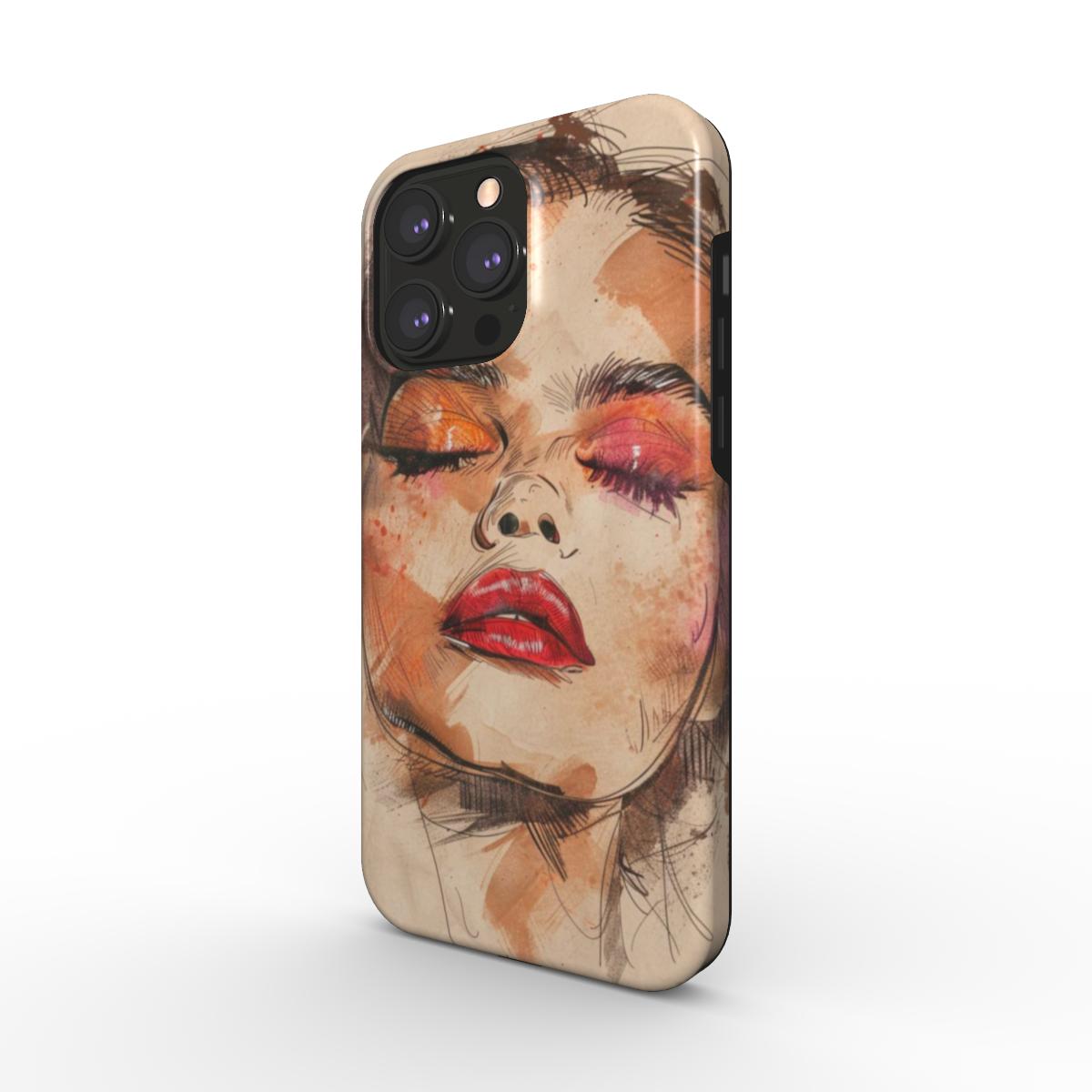 Abstract Portrait iPhone Case (MagSafe)