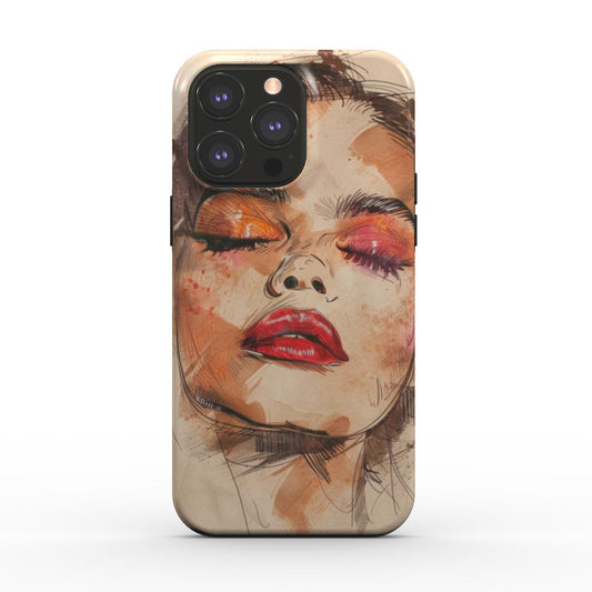 Abstract Portrait iPhone Case (MagSafe)