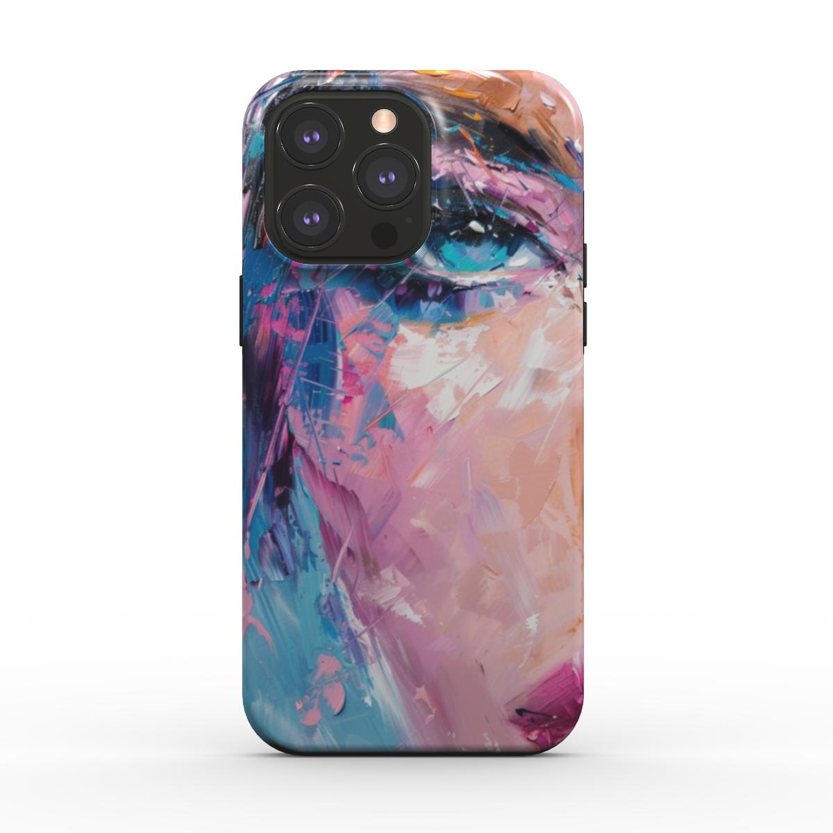 Abstract Portrait iPhone Case (MagSafe)