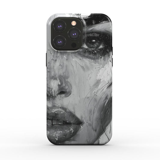 Abstract Portrait iPhone Case (MagSafe)