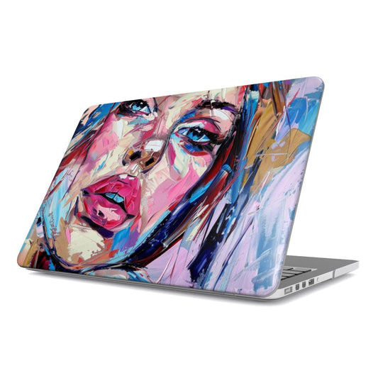 Abstract Portrait MacBook Case