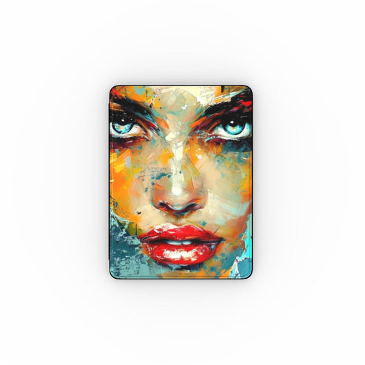 Abstract Portrait iPad Case