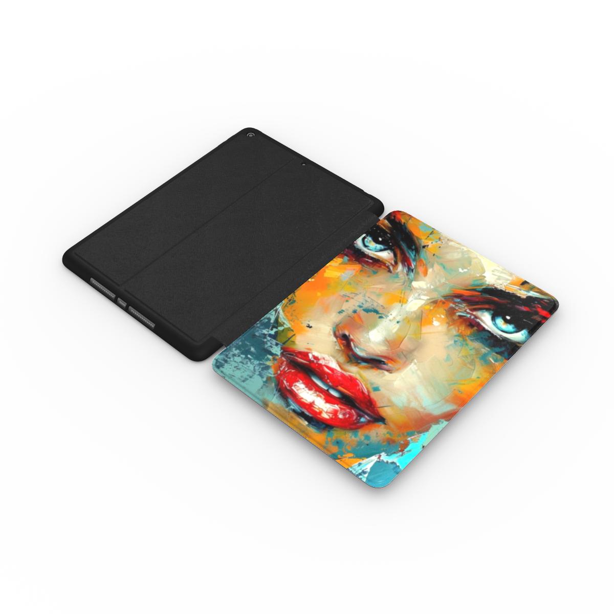 Abstract Portrait iPad Case