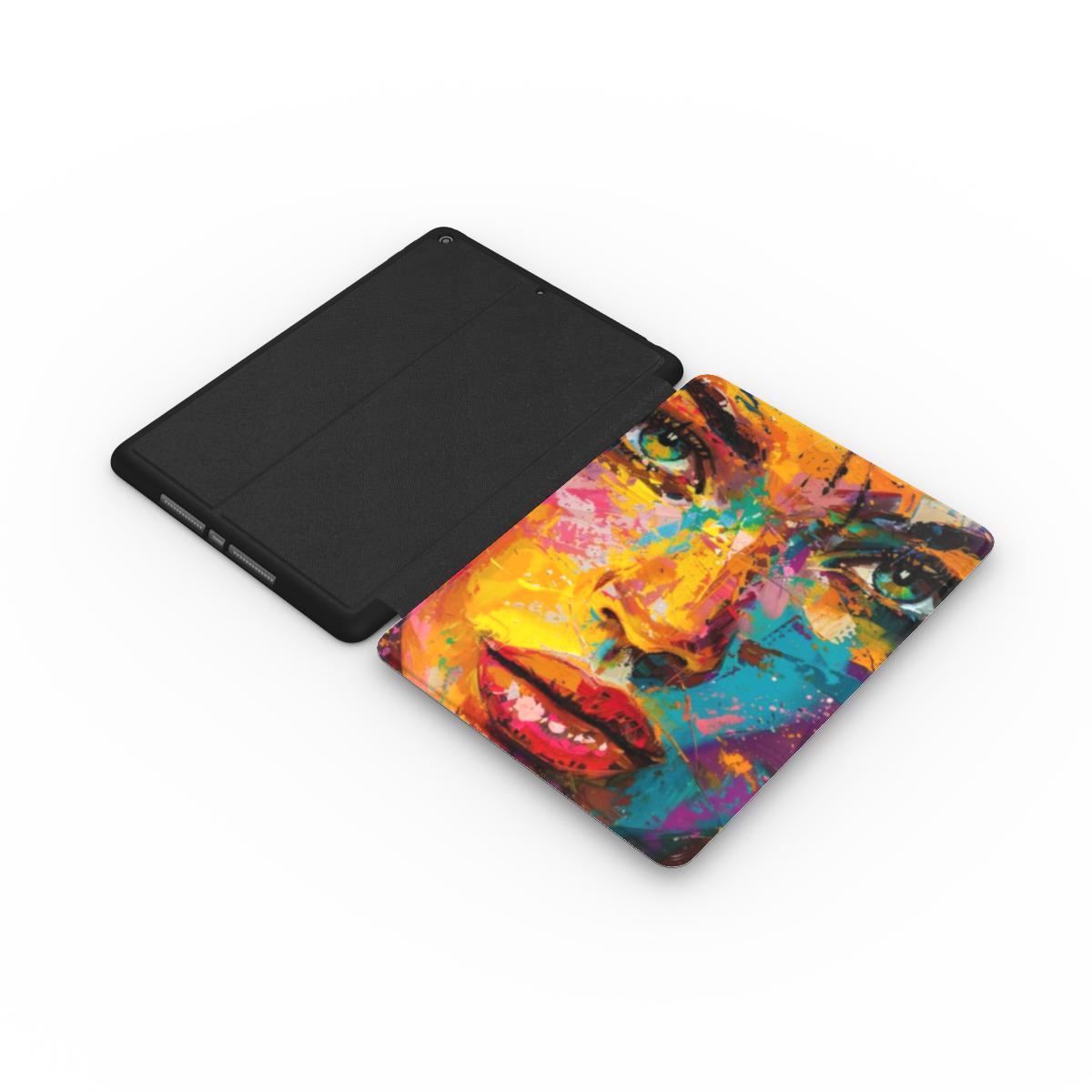 Abstract Portrait iPad Case