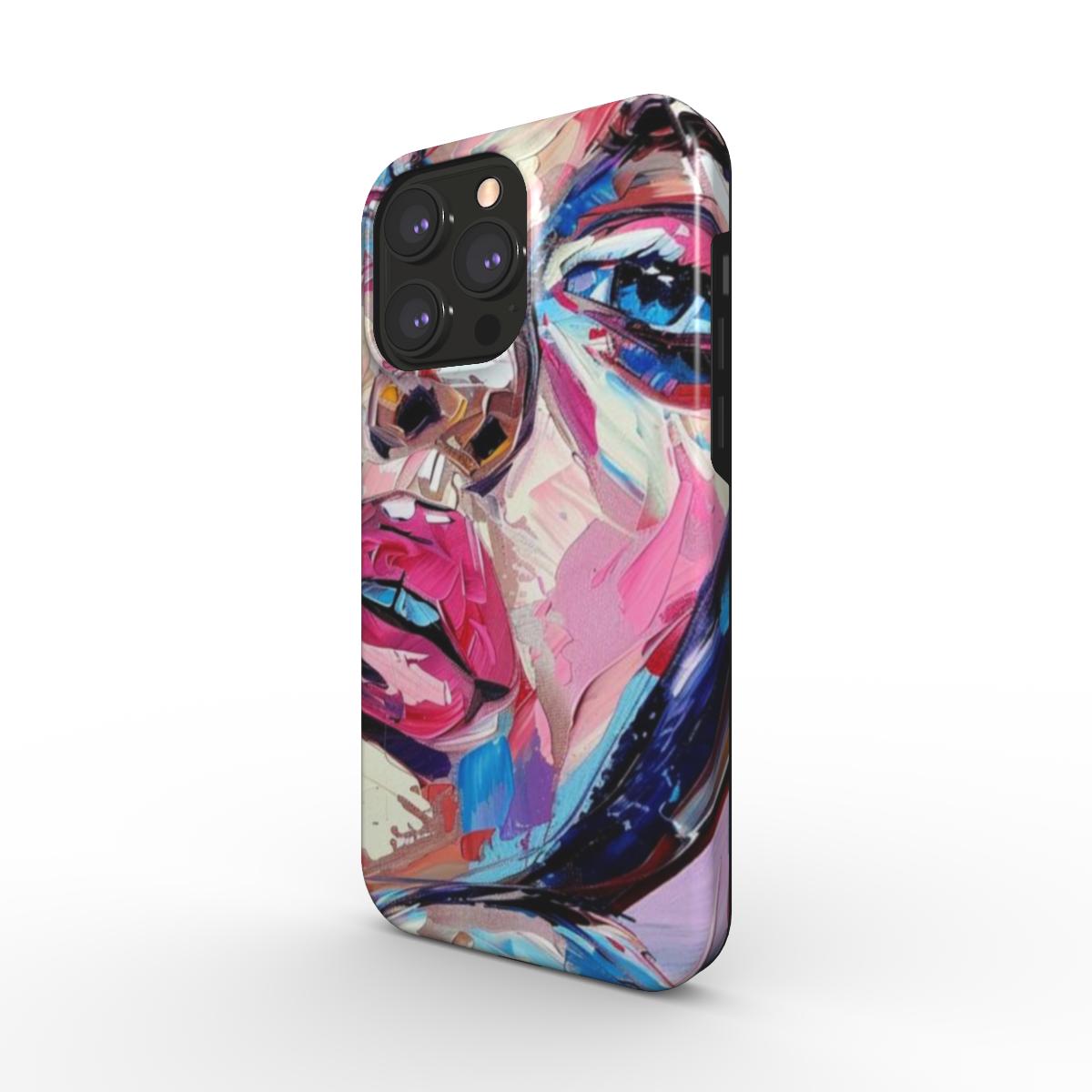 Abstract Portrait iPhone Case (MagSafe)