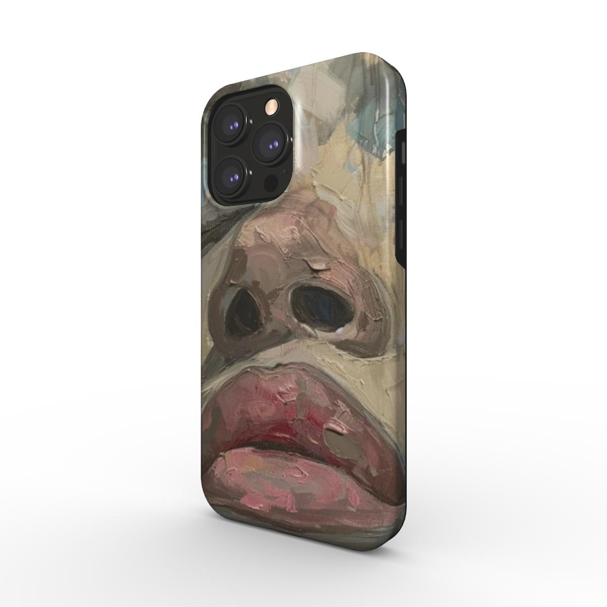 Abstract Portrait iPhone Case (MagSafe)