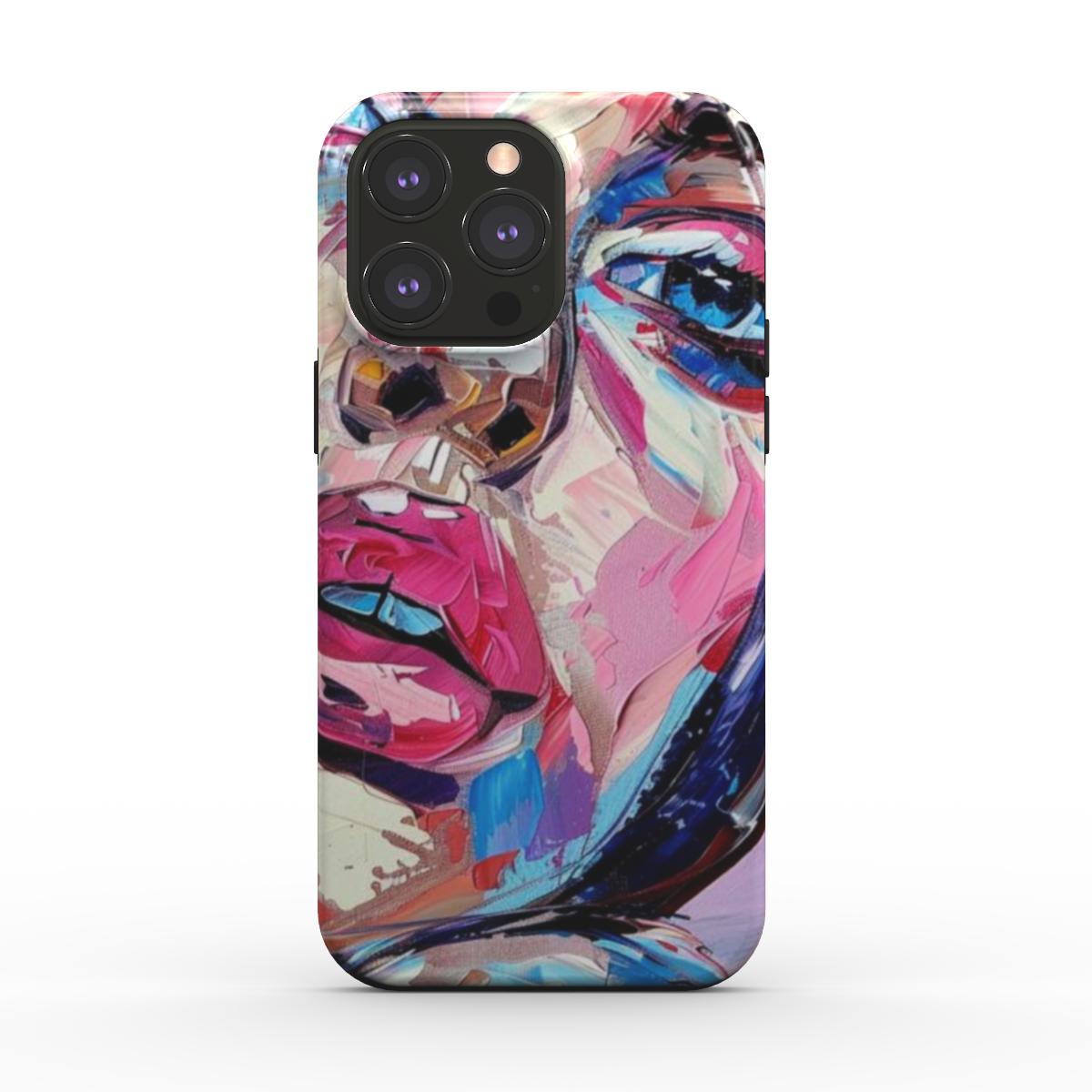 Abstract Portrait iPhone Case (MagSafe)