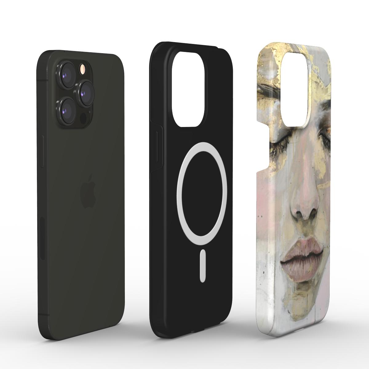 Abstract Portrait iPhone Case (MagSafe)