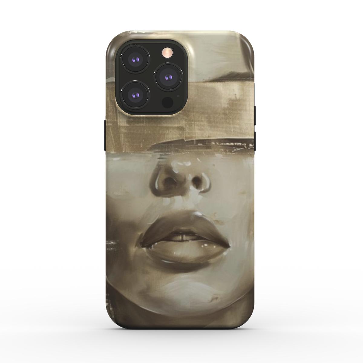 Abstract Portrait iPhone Case (MagSafe)