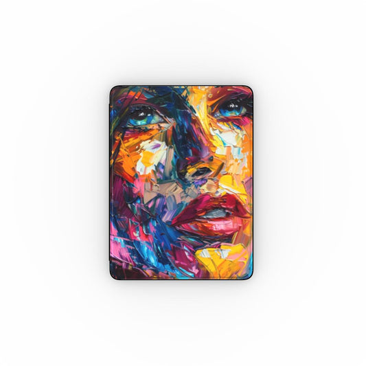 Abstract Portrait iPad Case